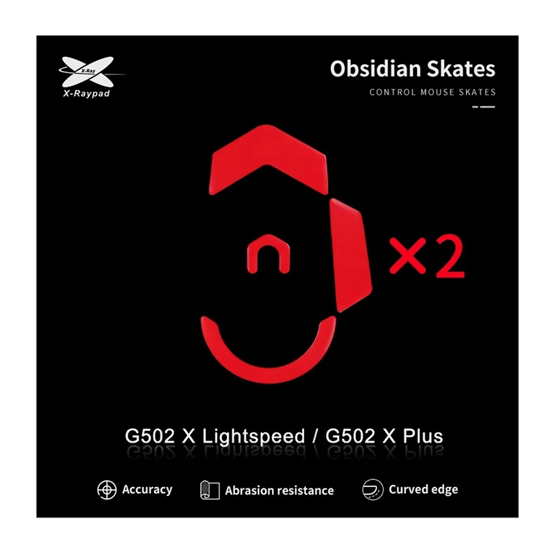 X-Raypad Skates Obsidian Logitech G502 X Lightspeed / G502 X PLUS