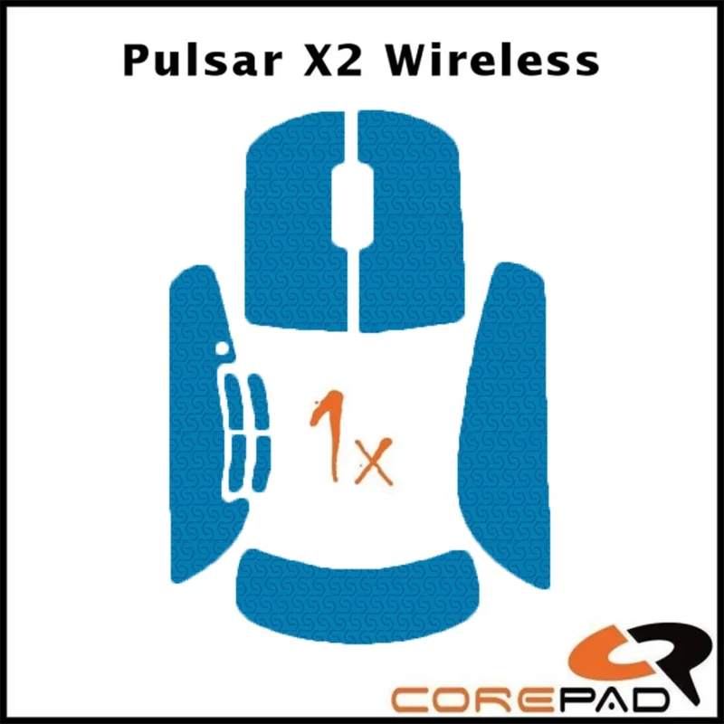 Corepad Grips Pulsar X2 / X2-V2 Wireless Soft Blue