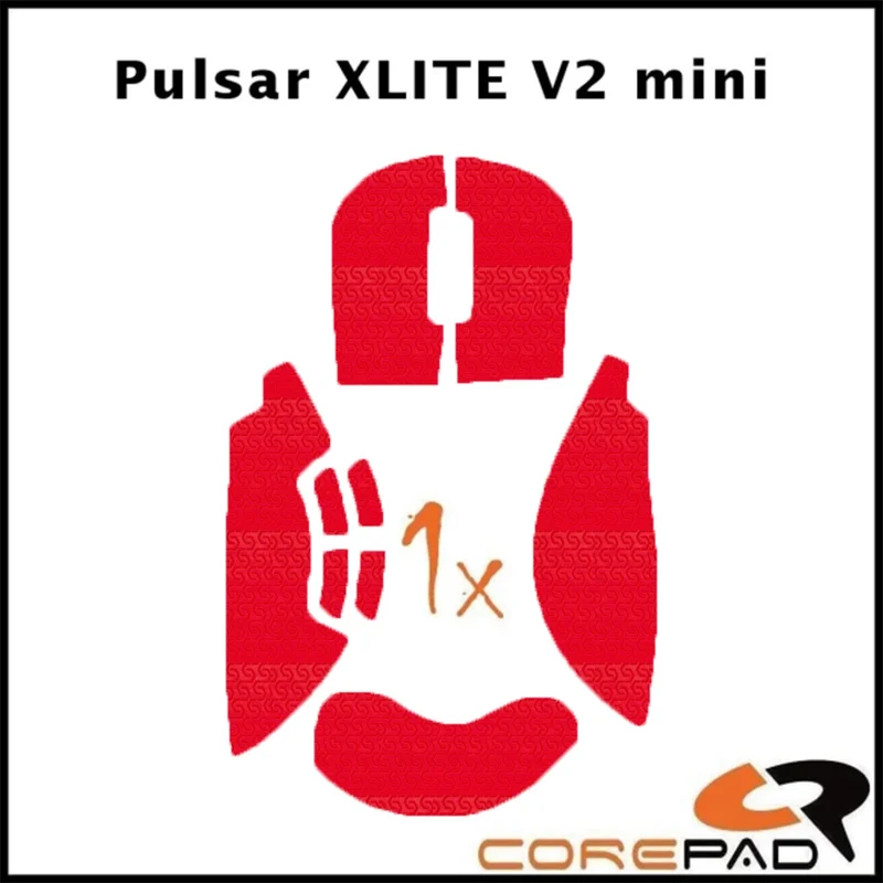 Corepad Grips Pulsar XLITE V2 Mini Soft Red