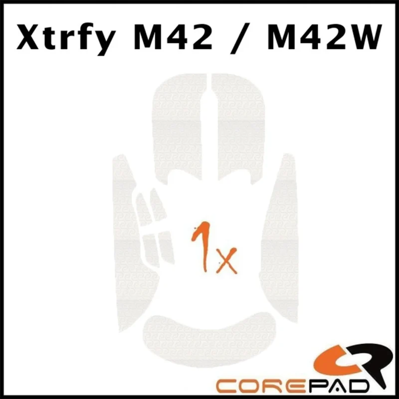 Corepad Grips Xtrfy M42 / M42 Wireless Soft White
