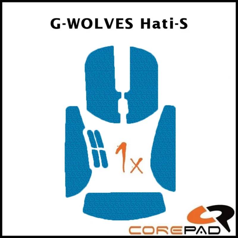 Corepad Grips G-Wolves Hati-S Mini Soft Blue