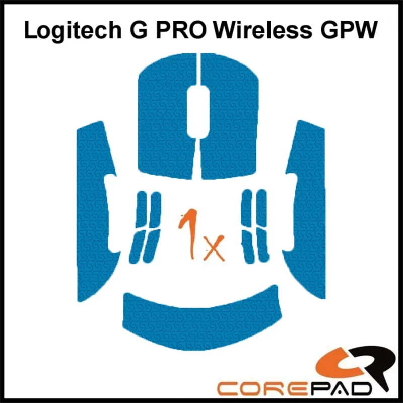 Corepad Grips Logitech G PRO Wireless Soft Blue