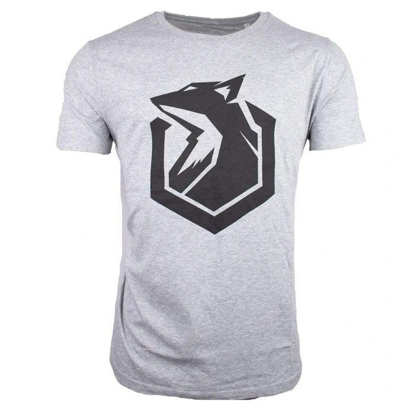 Sector One T-Shirt Casual Big Logo Gray