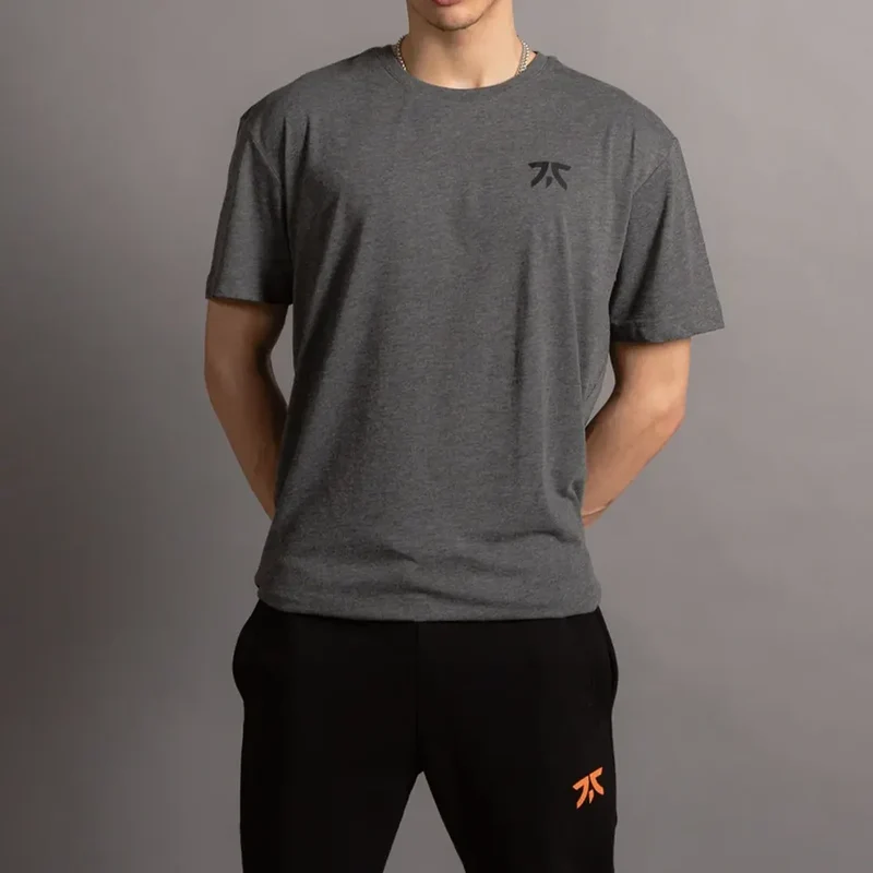 Fnatic T-Shirt Crest Gray