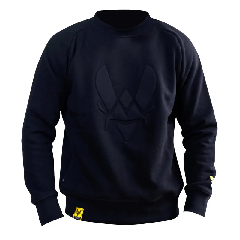 Vitality Sweater Big V Embroidered