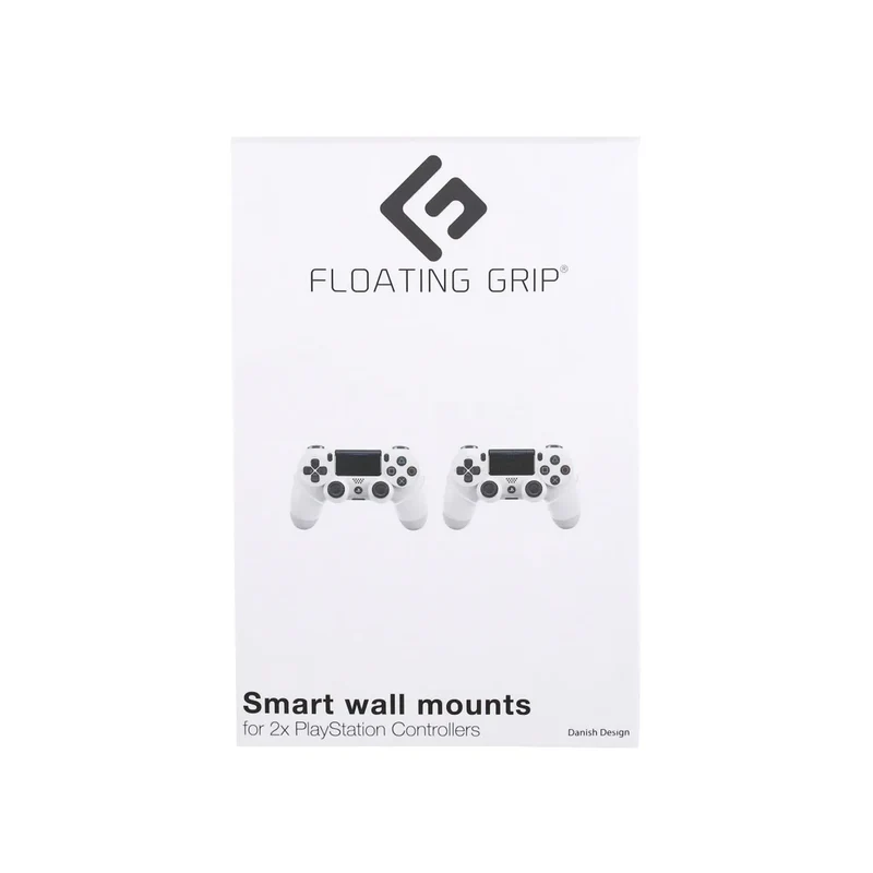 FLOATING GRIP Controllers Wall Mount Playstation White