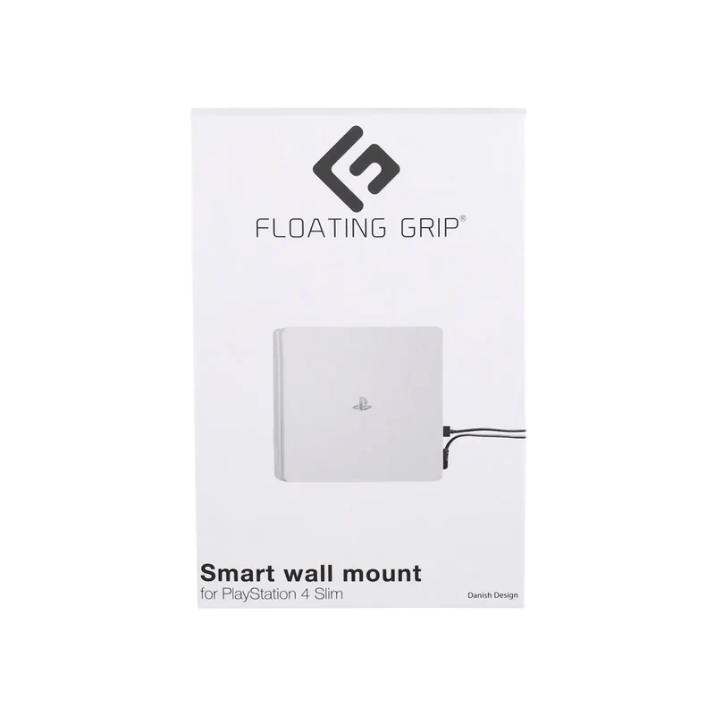 FLOATING GRIP Wall Mount PS4 Slim White