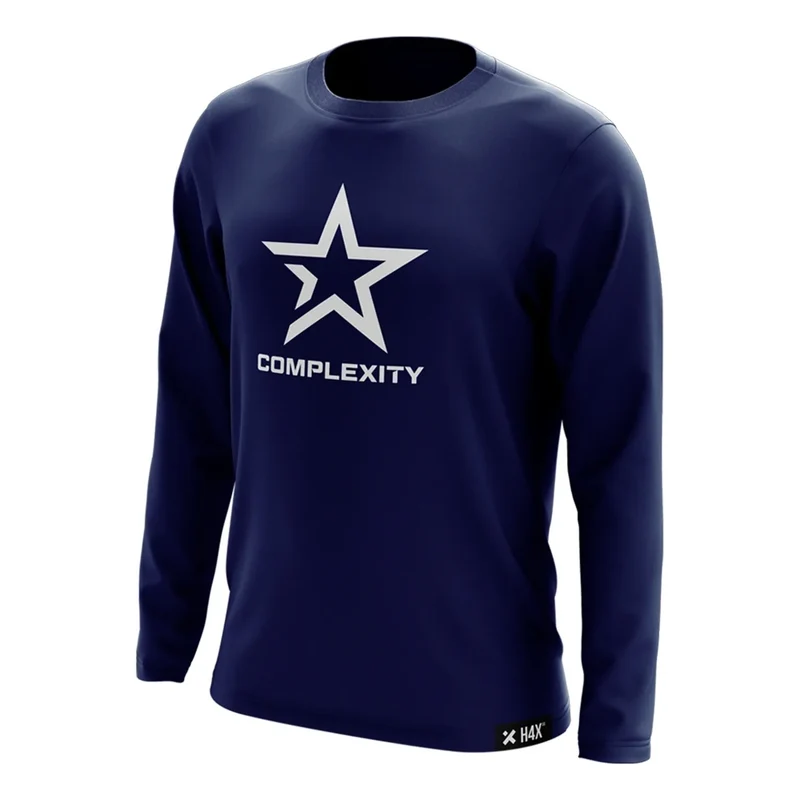 Complexity T-Shirt Long Sleeves Blue