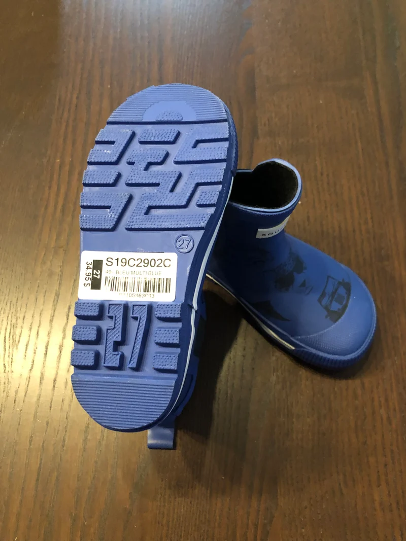 Bottes d’eau - souris mini - gr 27