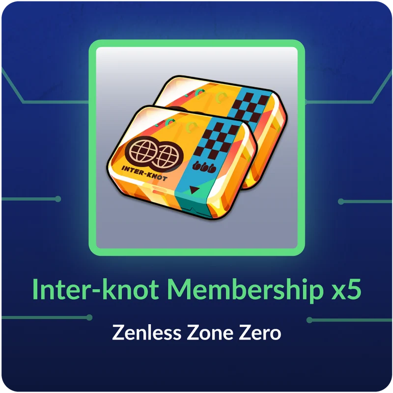 Inter-knot Membership x5 - Zenless Zone Zero