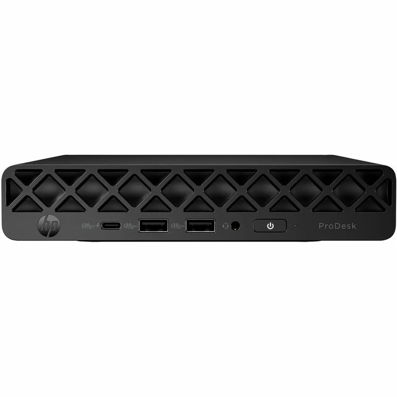 Ordinateur de bureau HP ProDesk 4 G1i - Intel Core Ultra 7 265T - Technologie vPro - 32 Go - SSD 512 Go - Mini ordinateur de bureau - Jack Black BS7M7UT#ABC