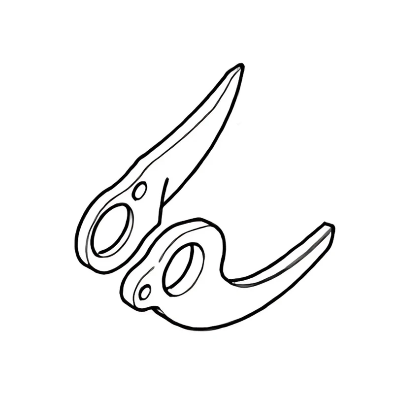 Replacement ASA 20 Secateur Blades