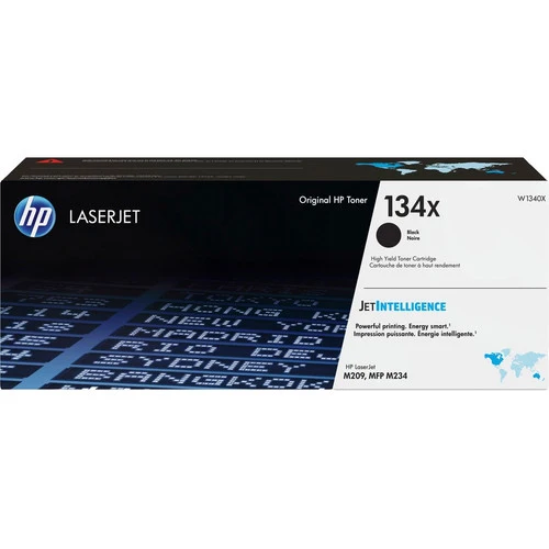 Cartouche de toner laser HP 134X d'origine à haut rendement - Pack noir W1340X