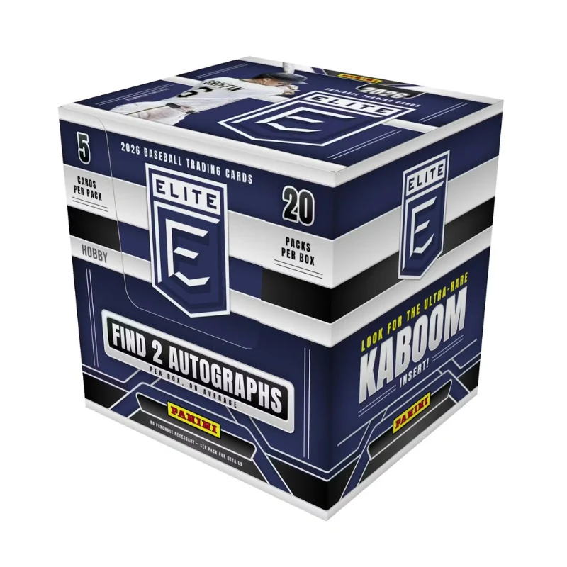 2026 Panini Donruss Elite Baseball Hobby 12 Box Case