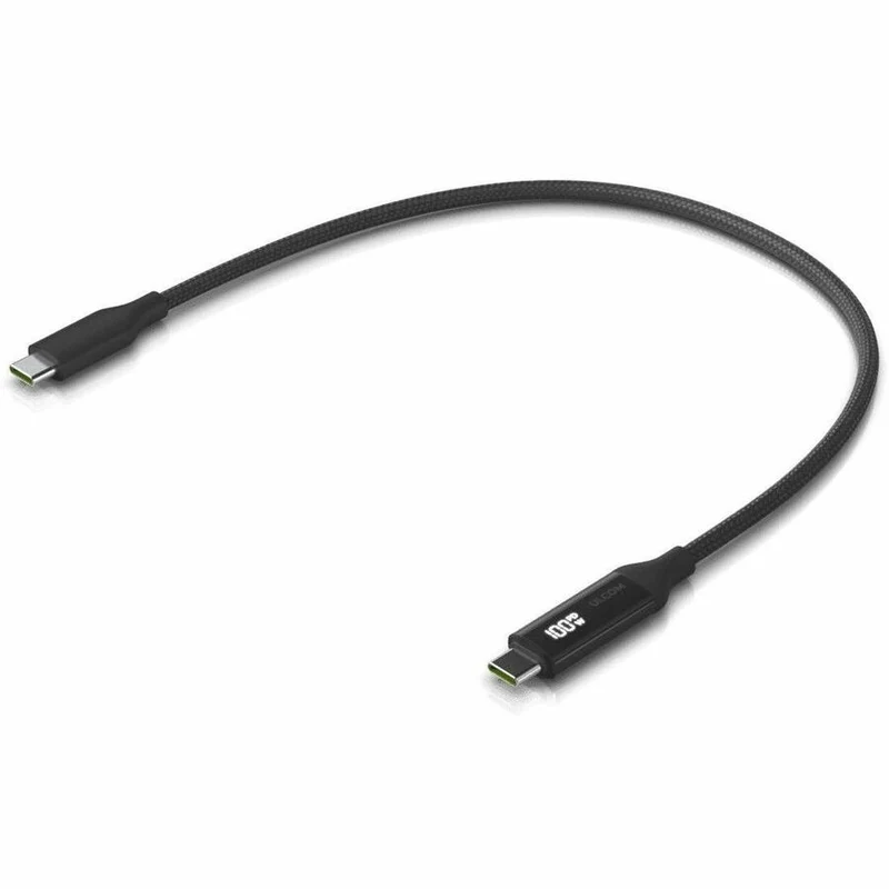 Câble USB-C Ubiquiti avec indicateur de charge UACC-Cable-USB-100W0.3MBK