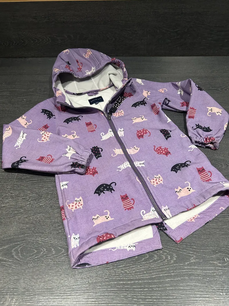 Softshell - 7 ans - mauve