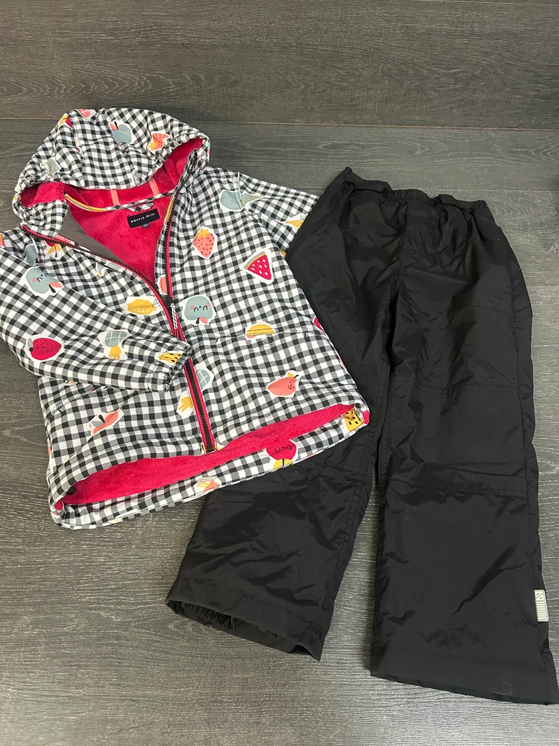 Souris Mini softshell et pantalon de pluie Nano - 6 ans - Comme neuf -