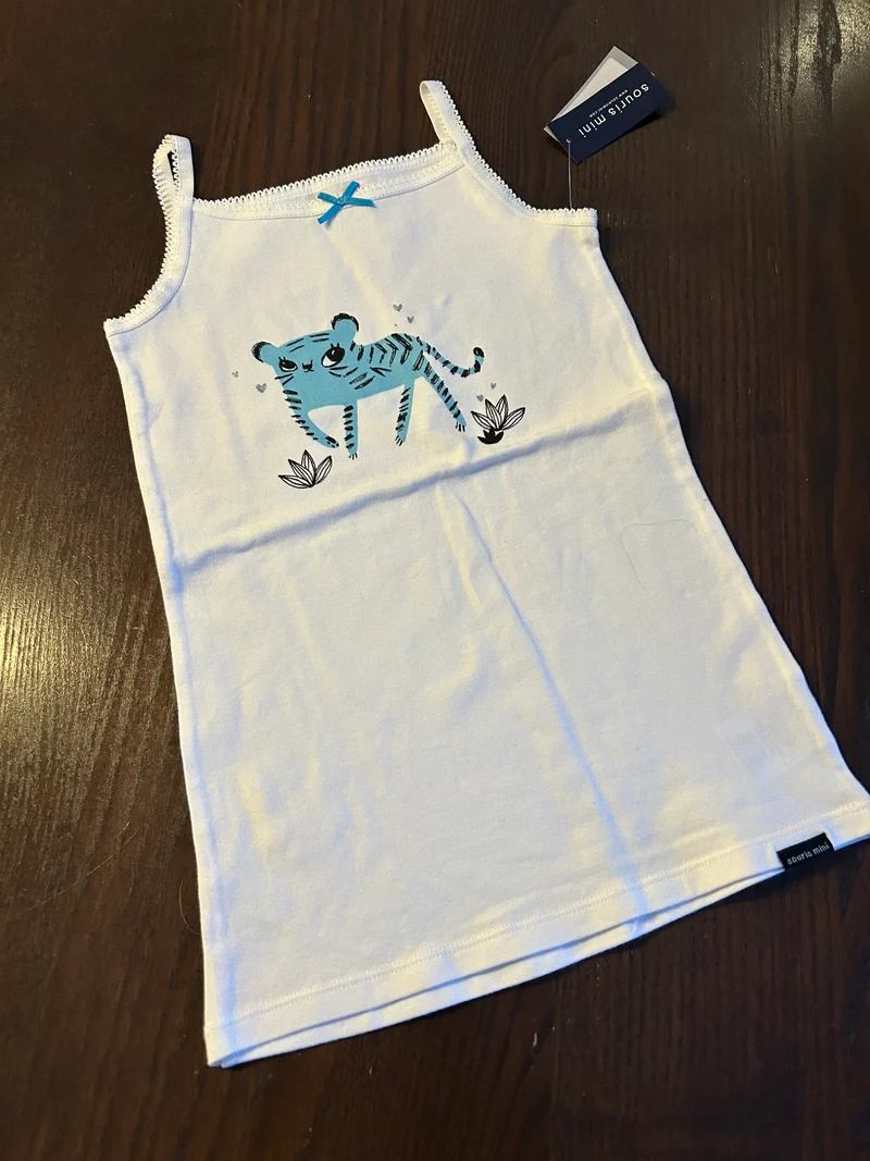 Reservé Jass Bell - Neuve - camisole - Souris Mini - 6-7 ans