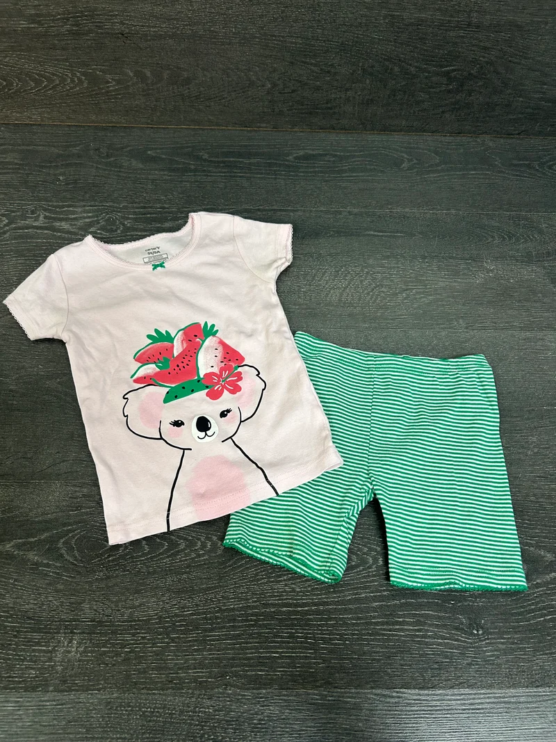 Friperie - carters pyjama été - 5 ans