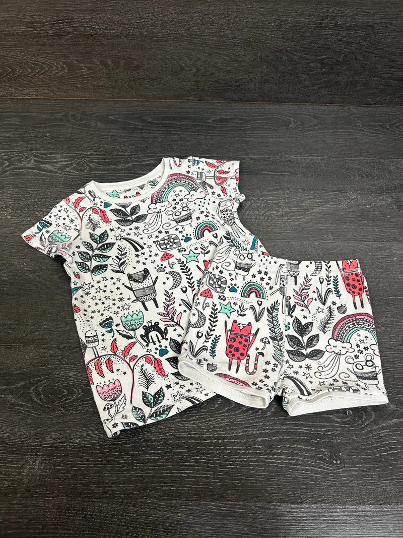Friperie - next - pyjama été - 5-6 ans
