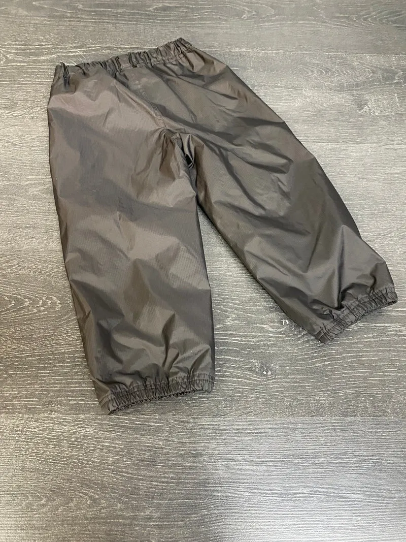 Friperie - comme neuf - souris mini - echantillon pantalon de pluie - 2-3 ans - charcoal