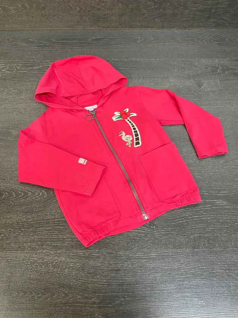 Friperie - veste capuchon - 3 ans - souris mini