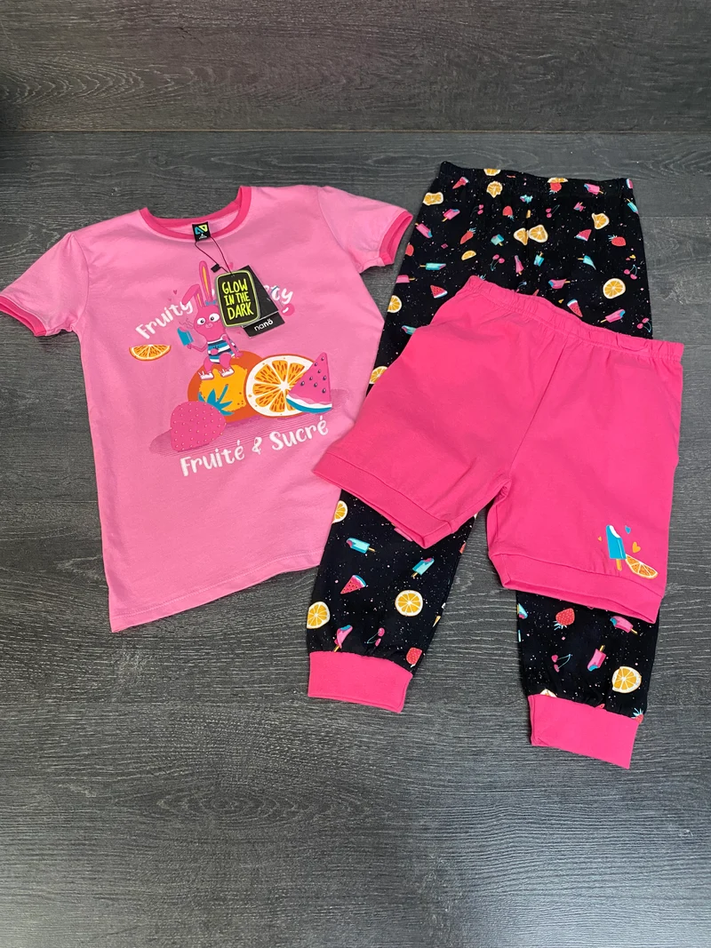Pyjama - glow in the dark - 6 ans - nano - pyjama 3 mcx