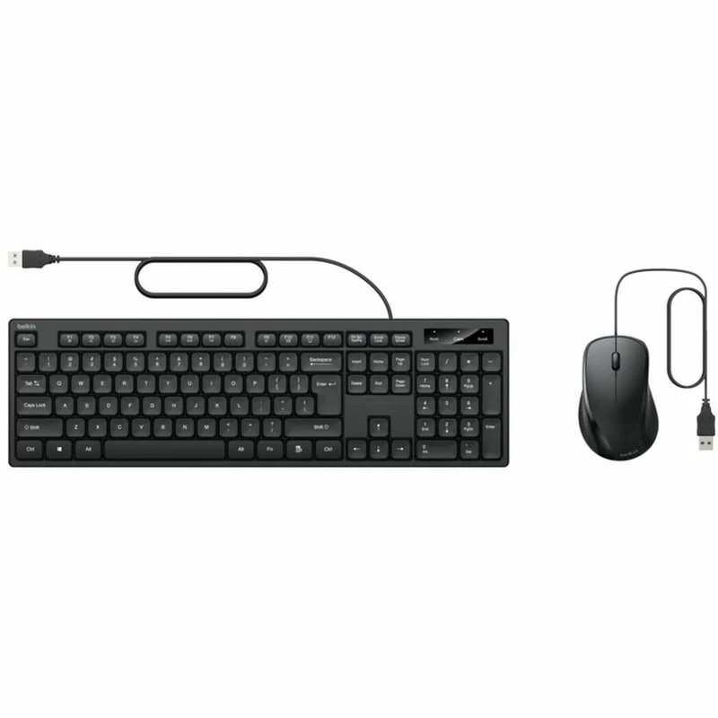 Ensemble clavier et souris filaires Belkin Connect BBZ014tt