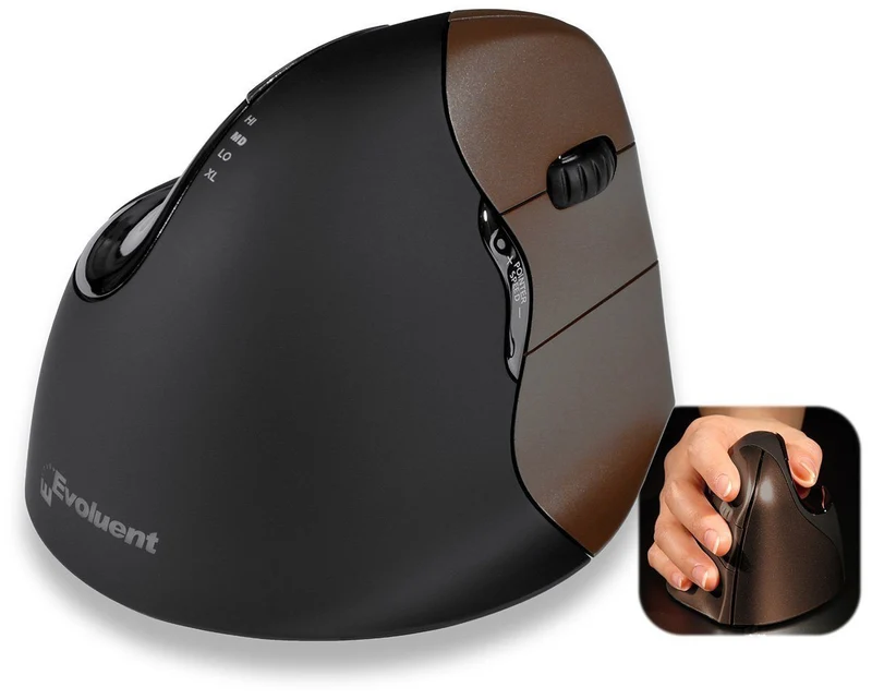 Evoluent VerticalMouse 4 Small Wireless-VM4SW