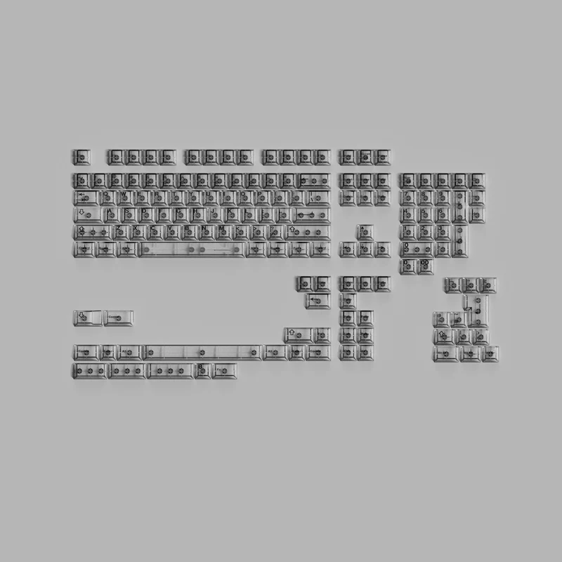 ABS CLEARS KEYCAPS
