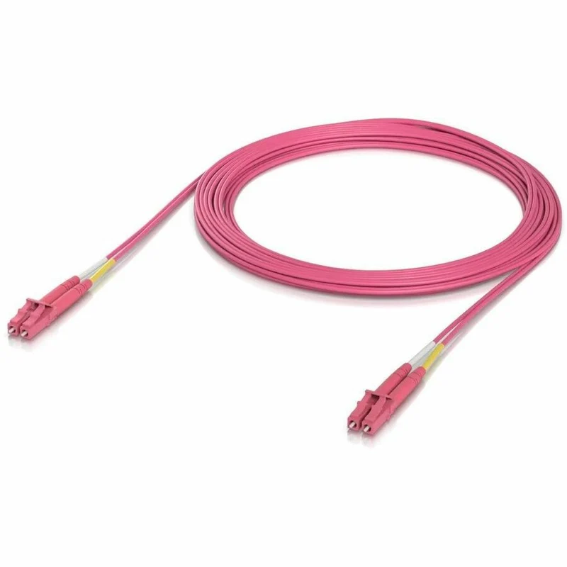 Câble de raccordement fibre optique Ubiquiti OM4 Duplex LC UPC UACC-OFC-M2-LULU-5M