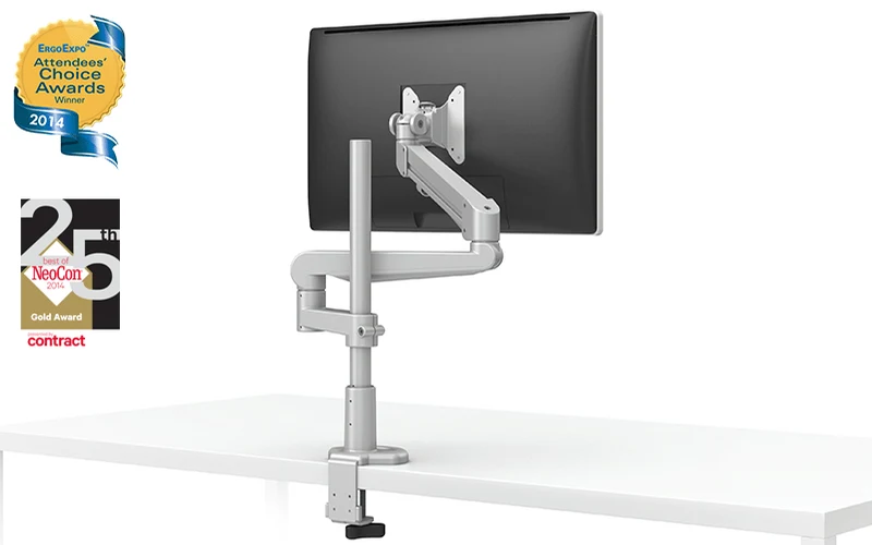 Fellowes Evolve Series Single Fixed + Motion Monitor Arm
