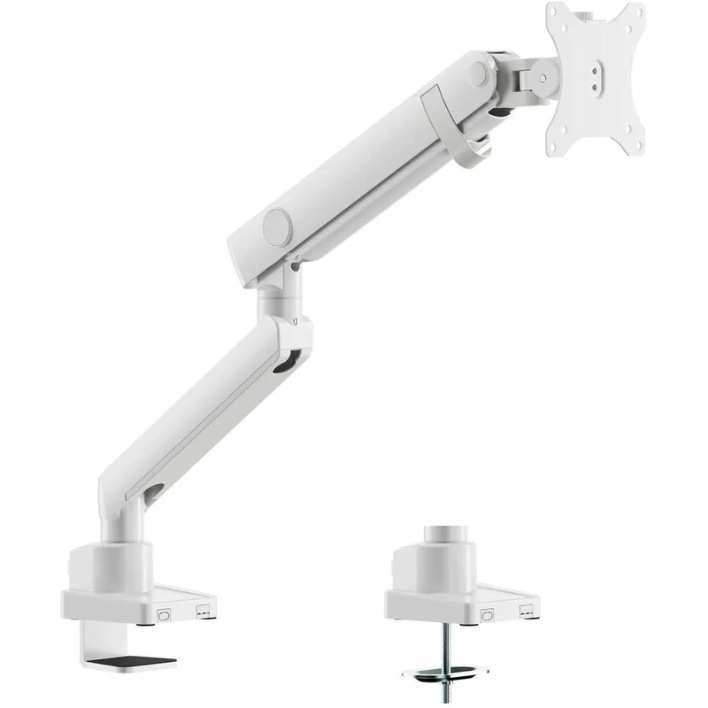 Bras de fixation Amer Mounts HYDRA1B-W (V2) pour moniteur, écran plat et écran incurvé - Blanc HYDRA1B-W