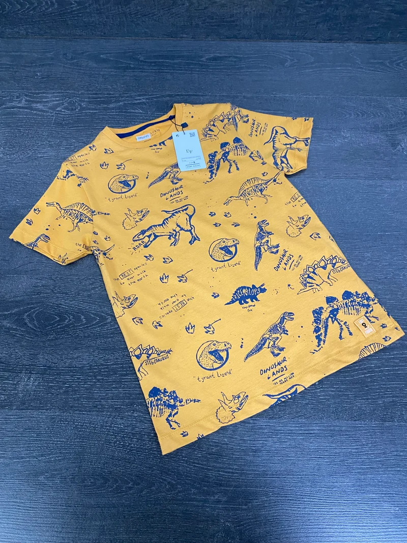 Denim et flower - 7 ans - t shirt -