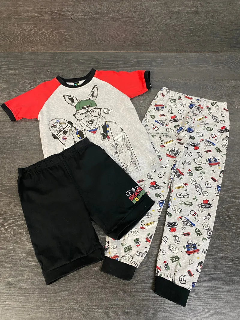 Friperie - pyjama - nano -3 mcx - 6 ans