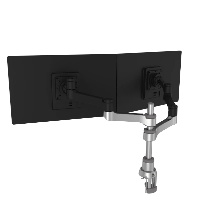 R-Go Zepher Double monitor arm-RGOVLZE4TWSI