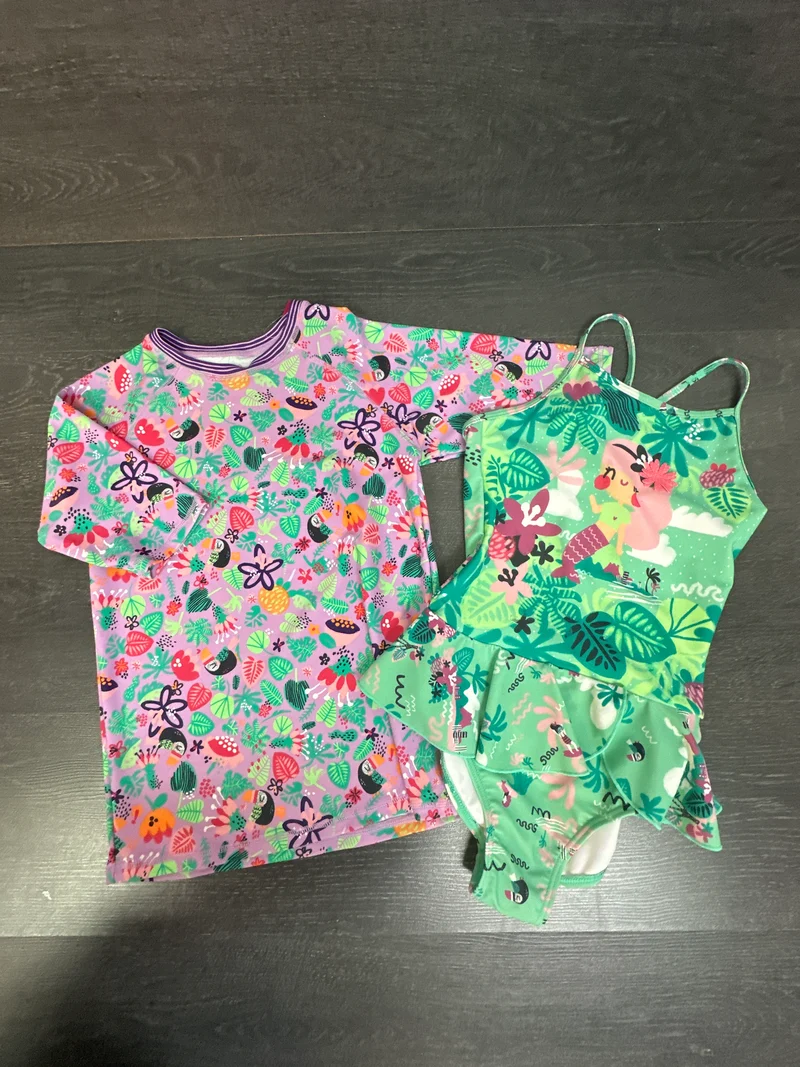 PROMO 30$ - duo rashguard et maillot 12 ans