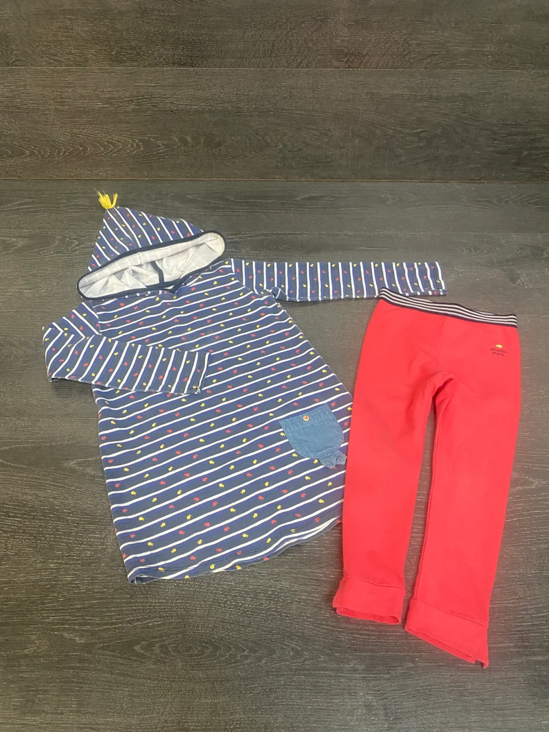 Magg reservé - Friperie - bien porté - tunique et legging ( imparfait ) 2-3 ans DUO 10$