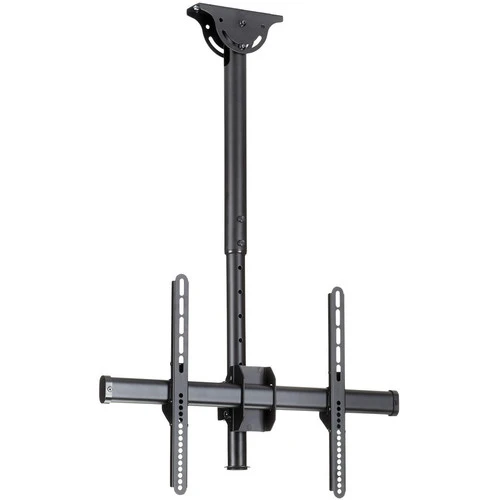 Support mural pour téléviseur au plafond StarTech.com - Poteau court de 1.8 à 3 pieds - Pour téléviseurs de 32 à 75 pouces avec une capacité de poids allant jusqu'à 110 lb (50 kg)