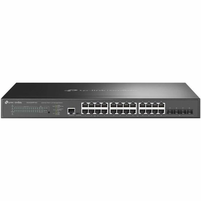 TP-Link Omada SG3428XPP-M2 - Switch administrable Omada 24 ports 2.5GBASE-T et 4 ports 10GE SFP+ L2+ avec 16 ports PoE+ et 8 ports PoE++ SG3428XPP-M2