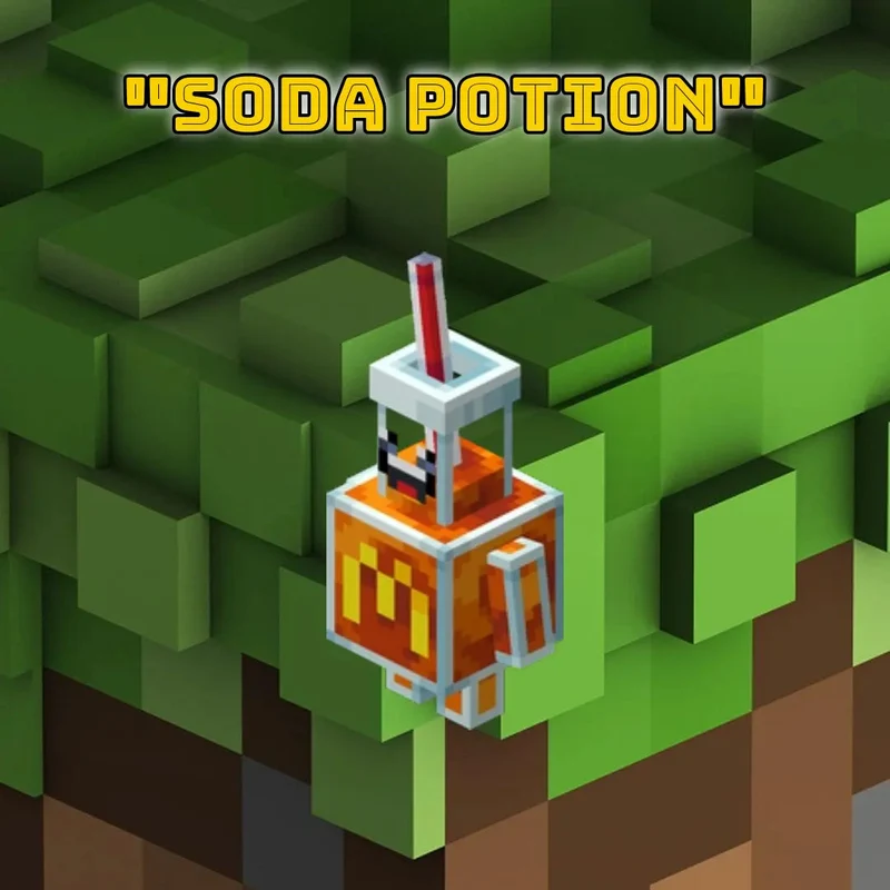 Minecraft x McDonalds - "Soda Potion" Digital Code
