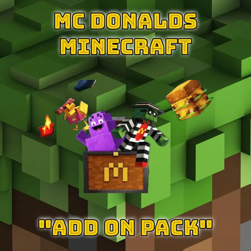 Minecraft x McDonalds - "Add on Pack" (1 Code)