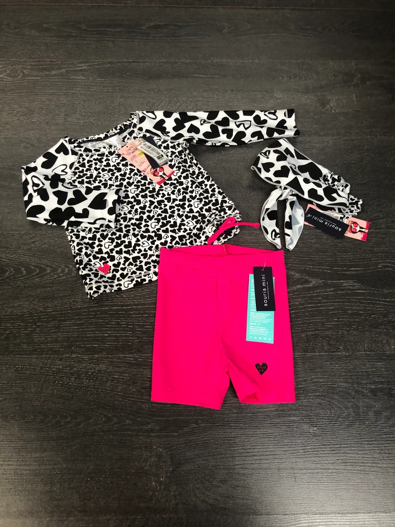PROMO 20$ - maillot et bandeau - souris mini - Voir les grandeur