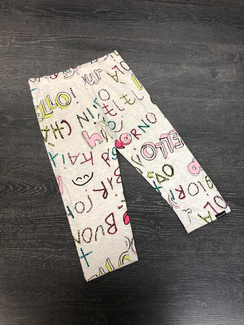 PROMO 6$ - Legging 3/4 - souris mini - 3 ans