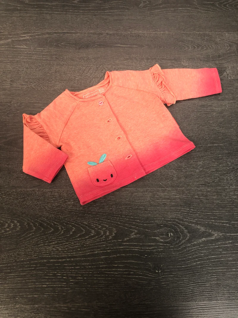 Veste - souris mini - 0-3 mois
