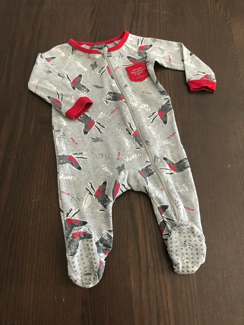 FRIPERIE - pyjama- souris mini - 6-9 mois