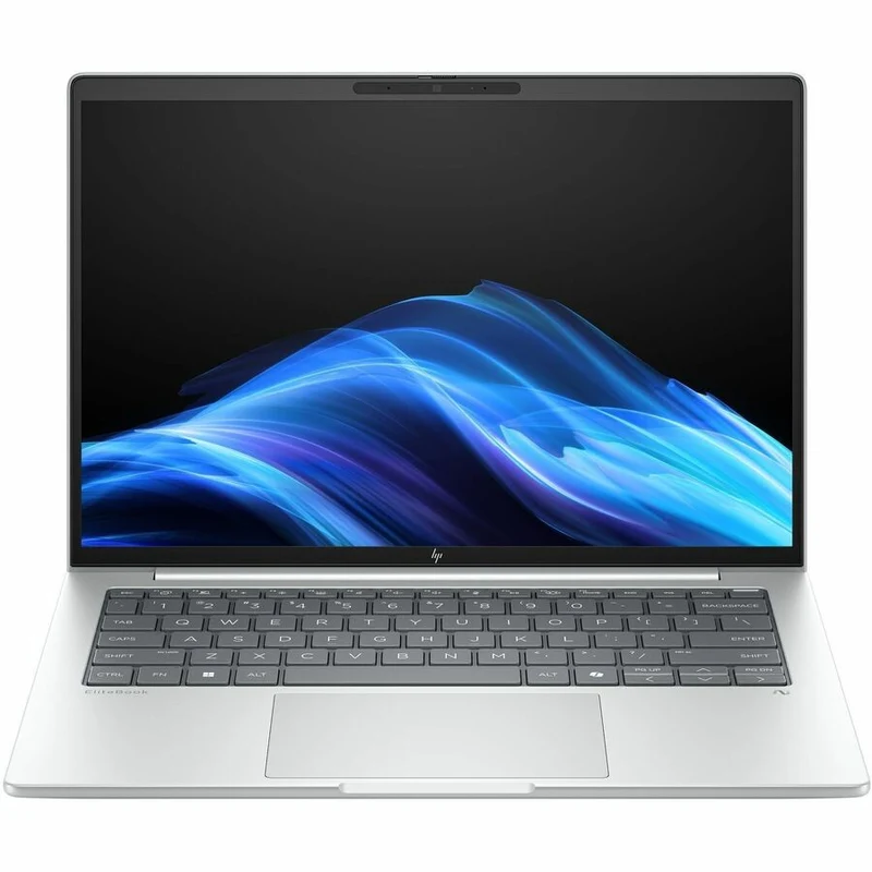 Ordinateur portable HP EliteBook 8 G1i 14" avec écran tactile - WUXGA - 60 Hz - Intel Core Ultra 7 258V - 32 Go - SSD 512 Go - Clavier anglais/français - Aluminium argent glacier BG7N6UT#ABL