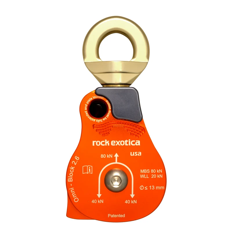Omni Block 2.6 Single Swivel Pulley