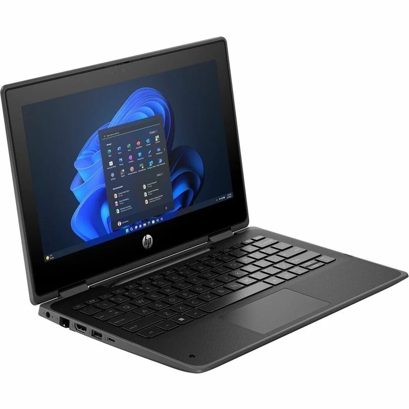 Ordinateur portable convertible 2 en 1 HP Fortis Flip G1i 11.6" (écran tactile) - HD - Intel N250 série N - 16 Go - SSD 256 Go - Clavier anglais et français - Noir de jais - Smart Buy B6LD4UT#ABL