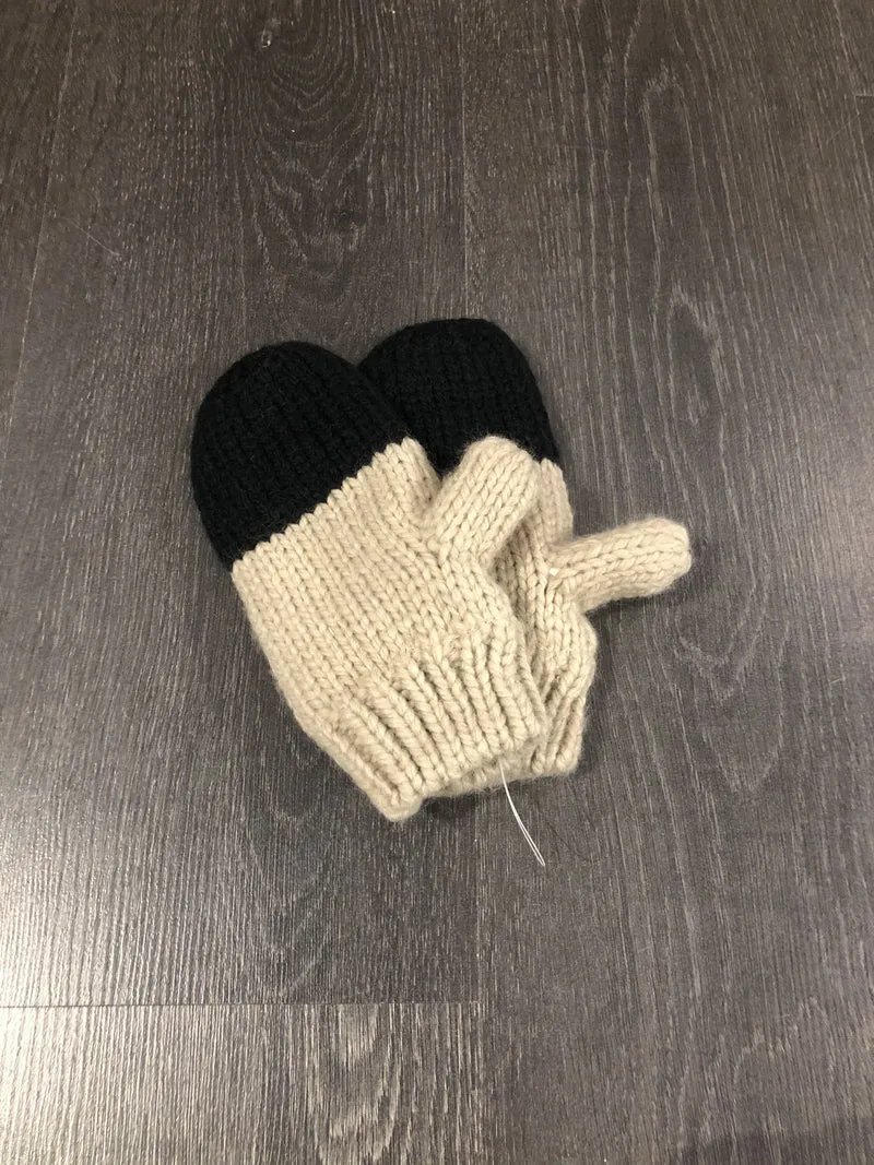 Mitaines tricot - souris mini - 2 -5 ans